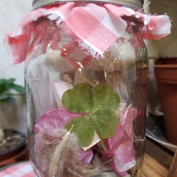 Magic Spellcasting Jar (1) - Witchy Magic Jar w Trinkets Handmade - Picture 3 of 6